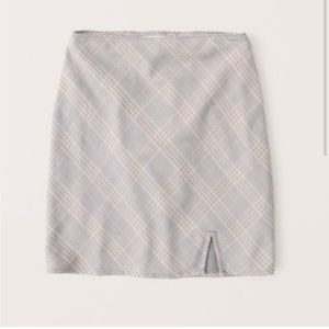 Abercrombie & Fitch Plaid Mini Skirt